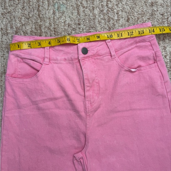 Entro Wide Leg Pants-Pink Size Medium. #206 - Picture 6 of 13